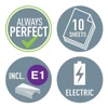 Tűzőgép, elektromos, No.10, 10 lap, LEITZ 