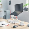 Laptop állvány, állítható, LEITZ 