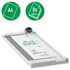 Kép 8/13 - Vágógép, görgős, A4, 8 lap, LEITZ "Precision Home A4"