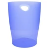 Kép 2/5 - Papírkosár, 15 l, PP, EXACOMPTA "Linicolor", jégkék