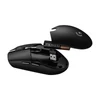 Kép 19/21 - Logitech G305 Lightspeed USB vezeték nélküli fekete gamer egér
