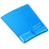 Kép 3/3 - Egérpad csuklótámasszal, Fellowes® Health-V Crystal, kék