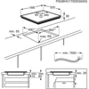 Kép 5/5 - Electrolux EHF6241FOK beépíthető kerámia főzőlap