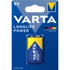 Kép 1/5 - Elem, 9V, 1 db, VARTA "Longlife Power"