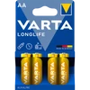Kép 1/5 - Elem, AA ceruza, 4 db, VARTA "Longlife"