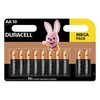 Elem, AA ceruza, 10 db, DURACELL 