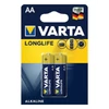 Kép 3/3 - Varta 4106101412 Longlife AA (LR6) alkáli ceruza elem 2db/bliszter
