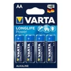 Kép 5/5 - Elem, AA ceruza, 4 db, VARTA "Longlife Power"
