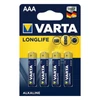Kép 5/5 - Elem, AAA mikro, 4 db, VARTA "Longlife"