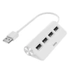 Kép 2/3 - Hama 200120 fehér FIC USB 2.0 HUB, 1:4 BUSPOW.