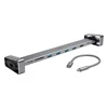 Kép 6/8 - Hama 200103 ezüst USB 3.1 Type-C 9in1 HUB (USB 3.1, HDMI, LAN, USB-C, PD, SD)