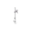 Kép 2/6 - Endorfy Atlas Single OWH (100 OWH) 13"-27" fehér asztali monitor tartó konzol