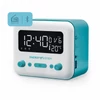 Kép 1/4 - Energy Sistem EN 450725 Clock Speaker 2 Bluetooth kék - fehér ébresztőórás hangszóró