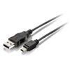 Kép 1/2 - Equip Kábel - 128521 (USB2.0, A-mini5P kábel, apa/apa, 1,8m)