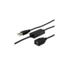 Kép 1/4 - USB 2.0 hosszabbító kábel, aktív, 10 m, EQUIP
