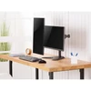 Kép 4/10 - EQuip 13"-32" Economy Dual Monitor Tabletop Stand Black