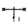 Kép 1/9 - EQuip 13"-27" Articulating Dual Monitor Desk Mount Bracket Black