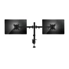 Kép 2/9 - EQuip 13"-27" Articulating Dual Monitor Desk Mount Bracket Black