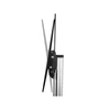 Kép 3/12 - Equip TV/Monitor állvány - 650605 (60"-100" álló, dönthető, állítható magasság, gurulós, Max.:100kg, fekete/ezüst)