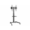 Kép 1/12 - Equip TV/Monitor állvány - 650607 (32"-55", dönthető, állítható magasság, gurulós, Max.:35kg, fekete)