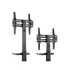 Kép 3/12 - Equip TV/Monitor állvány - 650607 (32"-55", dönthető, állítható magasság, gurulós, Max.:35kg, fekete)