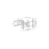 Equip TV Fali konzol - 650324 (37