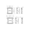 Kép 6/11 - EQuip 19"-70" Push-In Pop-Out TV Wall Mount Bracket Black
