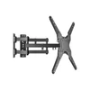 Kép 2/11 - EQuip 23”-55” Full motion Corner TV Wall Mount Bracket Black