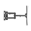 Kép 4/11 - EQuip 23”-55” Full motion Corner TV Wall Mount Bracket Black