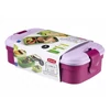 Kép 2/2 - Ételtartó, evőeszközzel, CURVER "Lunch&Go", lila