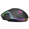 Kép 6/8 - Everest Gamer Egér - SM-F09 TITANIO (7200 DPI, 6gomb, 1,8m harisnyázott kábel,optikai, fekete, RGB LED)