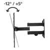Kép 11/11 - Hama Fullmotion TV Wall Bracket 400x400 Black