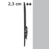 Kép 7/7 - Hama FIX TV Wall Bracket 400x400 Black