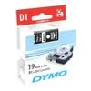 Kép 1/2 - Feliratozógép szalag Dymo D1 S0720910/45811 19mmx7m, ORIGINAL, fehér/fekete