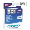 Kép 3/3 - Feliratozógép szalag, 9 mm x 7 m, DYMO "D1", víztiszta-fekete
