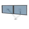 Kép 2/2 - Fellowes Platinum Series Dual 8056301 kétkaros fehér monitortartó kar