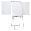 Kép 1/6 - Flipchart tábla 67x95cm, mágneses, 2 db segédkarral, Proline Franken