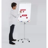 Kép 6/6 - Flipchart tábla 68x105cm, mágneses 5 görgős gurítható ValueLine Franken