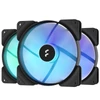Kép 1/11 - Fractal Design 140mm Aspect 14 RGB PWM fekete ház hűtőventilátor (3-pack)