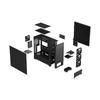 Kép 12/12 - Fractal Design Pop XL Silent Fekete (Táp nélküli) E-ATX ház