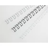 Spirál, fém, 2:1, 6mm, 55lap, GBC 