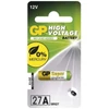 Kép 1/2 - GP High Voltage alkáli 27A (A27, MN27, A90) elem 1db/bliszter