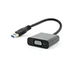 Kép 3/4 - Gembird AB-U3M-VGAF-01 USB3.0 to VGA video adapter Black
