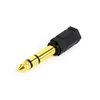 Kép 2/4 - Gembird A-6.35M-3.5F Jack stereo 6,3mm -> Jack stereo 3,5mm M/F fekete adapter