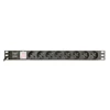 Kép 1/5 - Gembird EG-PDU-014-C14 8 aljzat 3m 1U C14 csatlakozó fekete elosztó