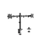 Kép 1/3 - Gembird MA-D2-01 17"-32" kétkaros asztali monitor tartó konzol