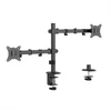 Kép 1/4 - Gembird MA-D2-03 17"-32" kétkaros asztali monitor tartó konzol
