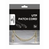 PRC UTP CAT5E 1m szürke patch kábel