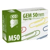 Kép 2/2 - Gemkapocs, 50mm, ICO, színes, 100db/doboz
