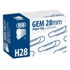 Kép 2/2 - Gemkapocs, 28mm, ICO, 100db/doboz